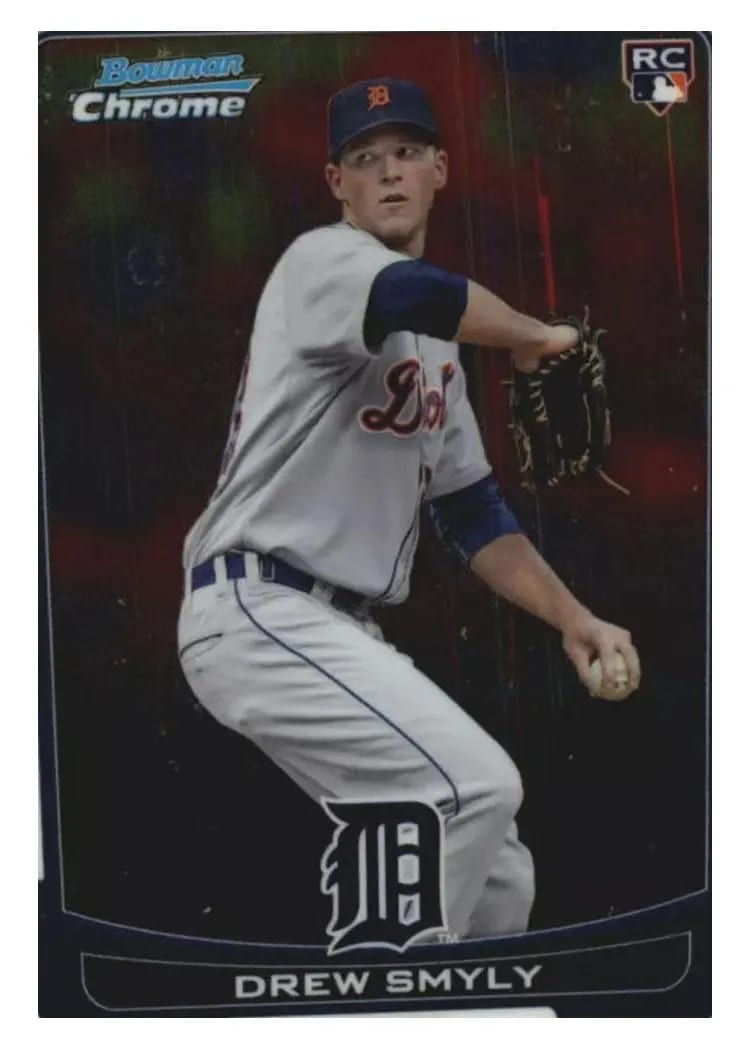 2012 Bowman Chrome Draft Drew Smyly #5 card