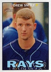 2016 Topps Heritage Base Set Drew Smyly #26 card