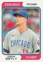 2023 Topps Heritage Base Set Drew Smyly #347 card