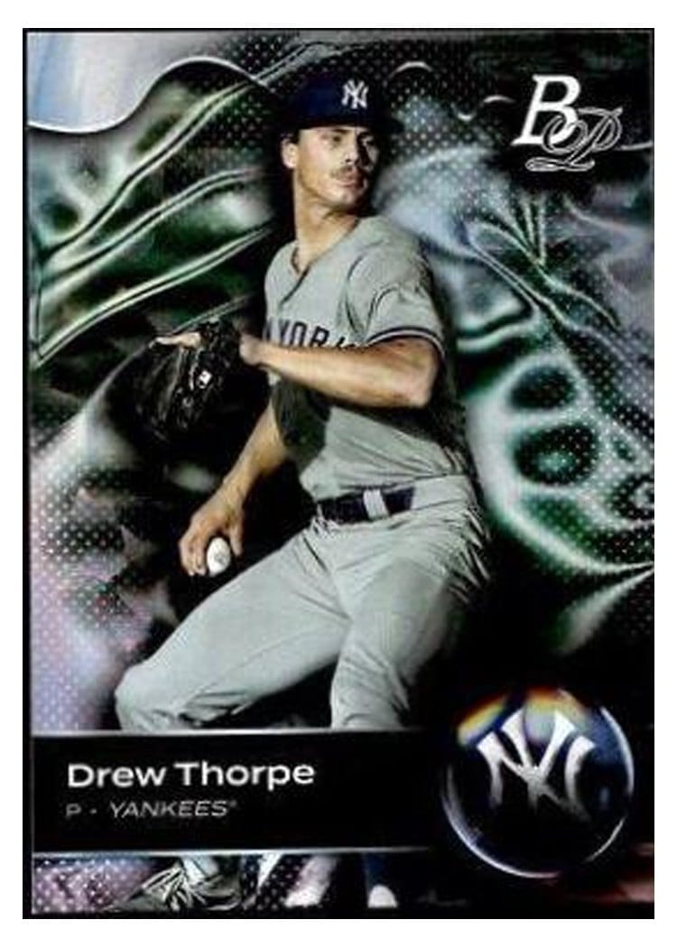 2023 Bowman Platinum Top Prospects Drew Thorpe #TOP-10 card