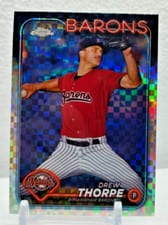 2024 Topps Pro Debut Chrome Autographs Drew Thorpe #PDC-87 card