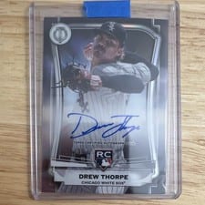 2025 Topps Tribute League Inauguration Autographs Drew Thorpe #LIA-DT card