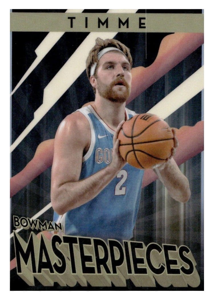 2022-23 Bowman University Best Bowman Masterpieces Drew Timme #BM-5 card