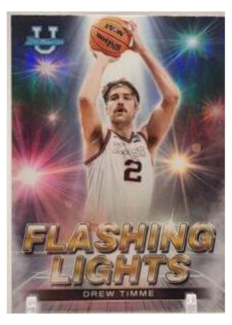2022-23 Bowman University Best Flashing Lights Drew Timme #FL-12 card