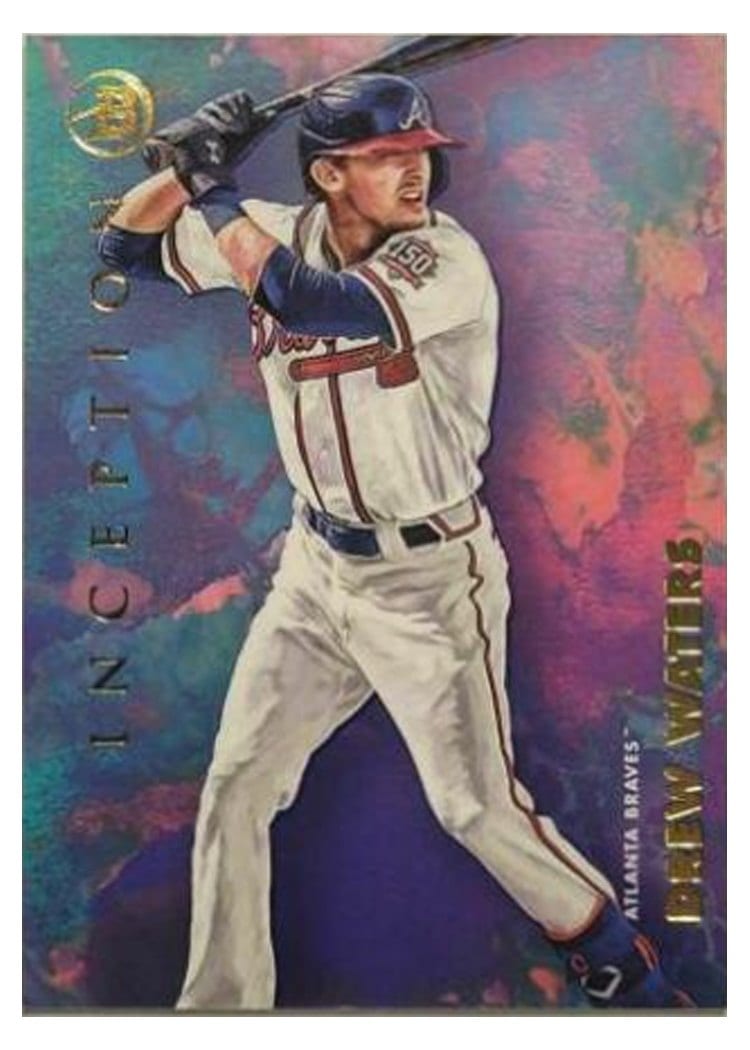 2021 Bowman Inception Base Set Drew Waters #20 card