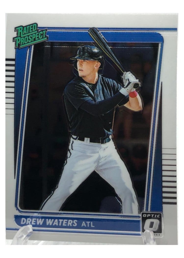 2021 Donruss Optic Rated Prospects Drew Waters #RP21 card
