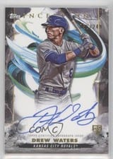 2023 Topps Inception Rookies and Emerging Stars Autographs Drew Waters #BRES-DW card