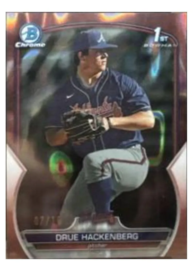 2023 Bowman Draft Chrome Drue Hackenberg #BDC-38 card