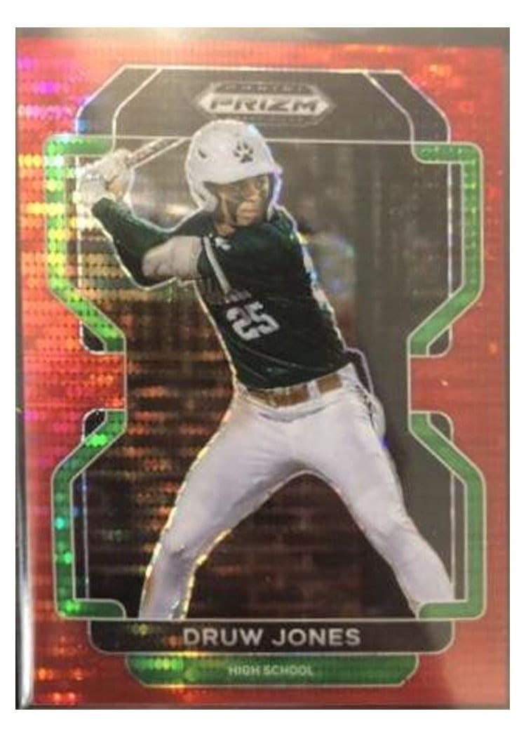 2022 Panini Prizm Draft Picks Druw Jones #PDP2 card