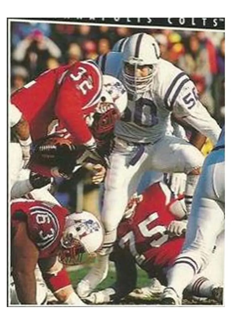 1993 Pinnacle Duane Bickett #142 card