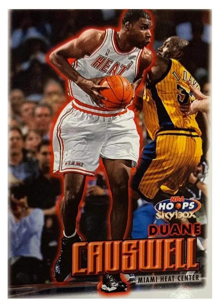 1999 Hoops Duane Causwell #51 card