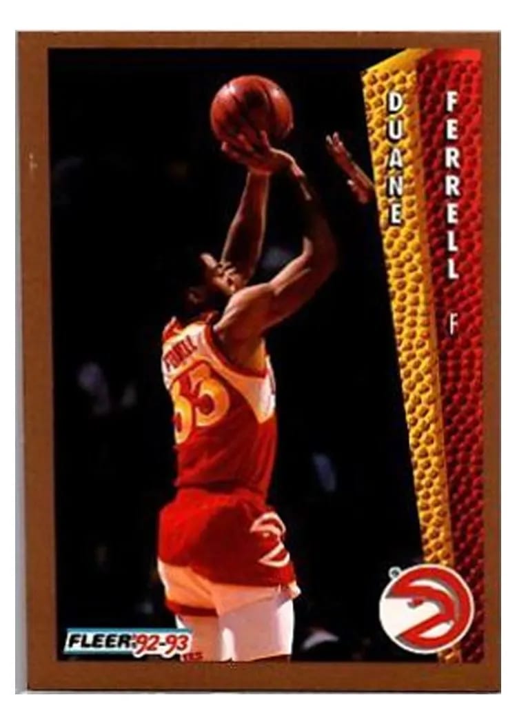 1992 Fleer Duane Ferrell #2 card