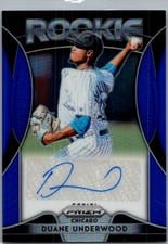 2019 Panini Prizm Rookie Autographs Duane Underwood #RA-DU card