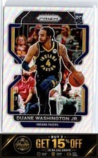 2021-22 Panini Chronicles Base Set Duane Washington Jr #608 card
