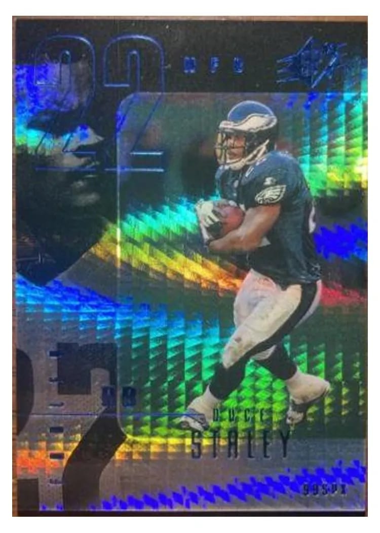 1999 Spx Duce Staley #66 card