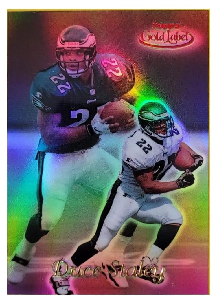 1999 Topps Gold Label Duce Staley #98 card