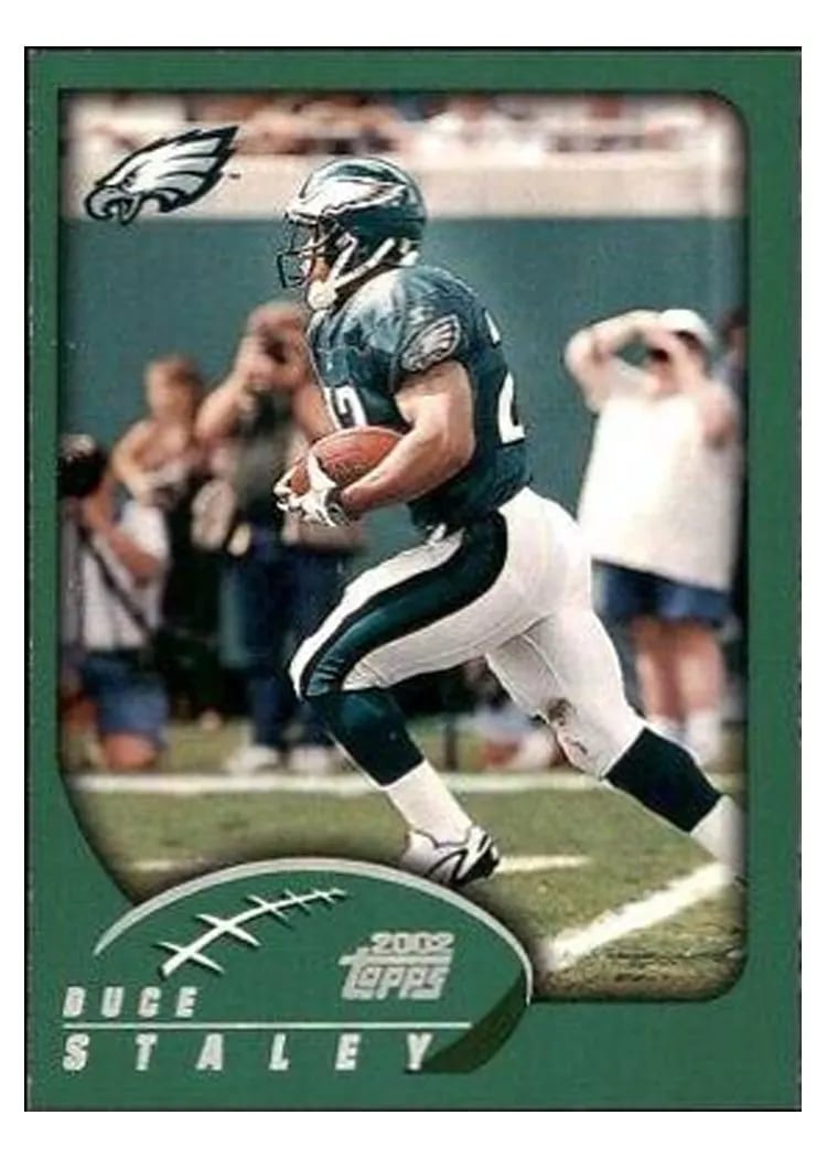 2002 Topps Duce Staley #4 card