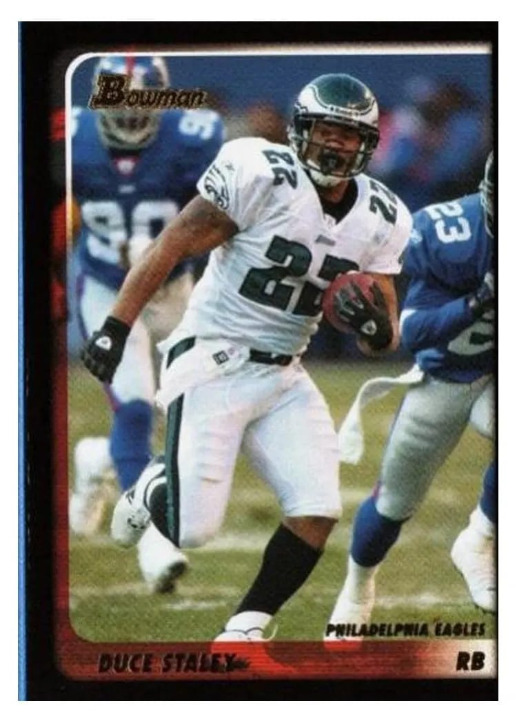 2003 Bowman Duce Staley #56 card