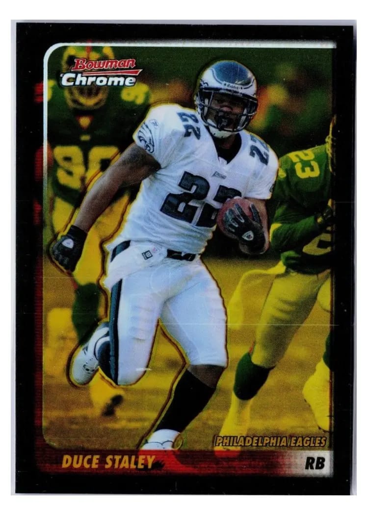 2003 Bowman Chrome Duce Staley #56 card