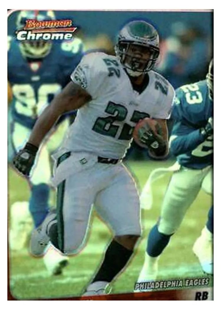 2003 Bowman Chrome Duce Staley #56 card