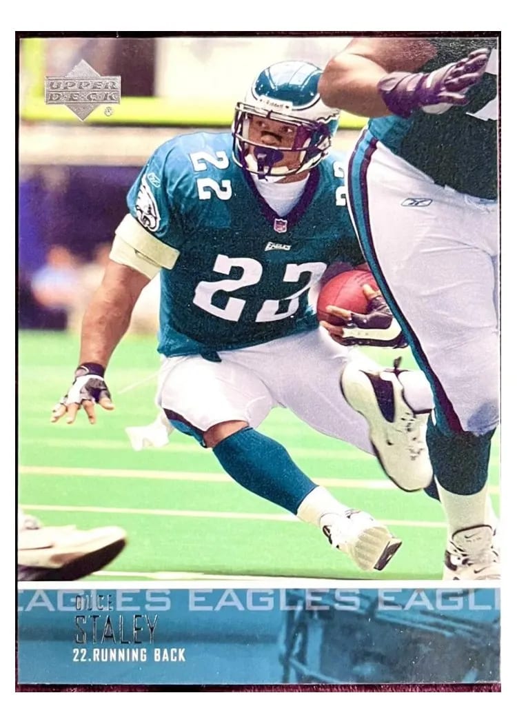 2003 Upper Deck Duce Staley #15 card