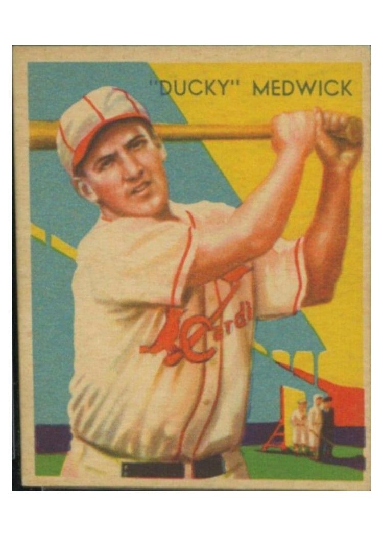 1935 Diamond Stars Ducky Medwick #66 card