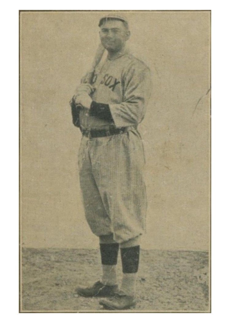 1917 Collins McCarthy Duffy Lewis #99 card