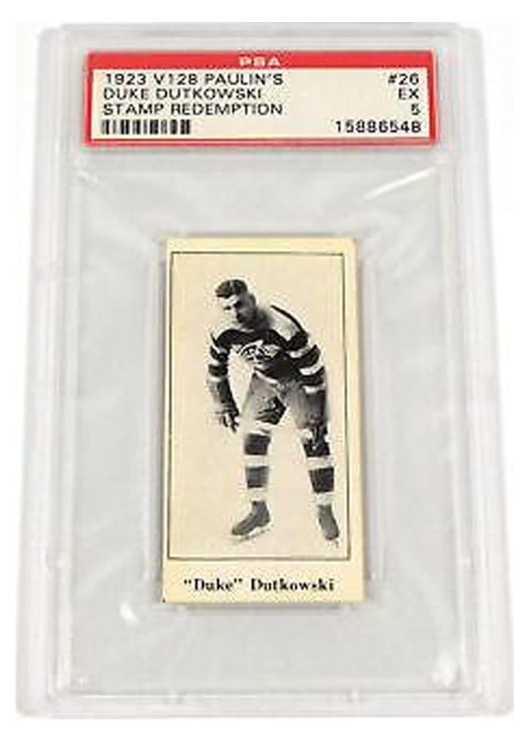 1923 V128 Paulin's Duke Dutkowski Stamp Redemption #26 card