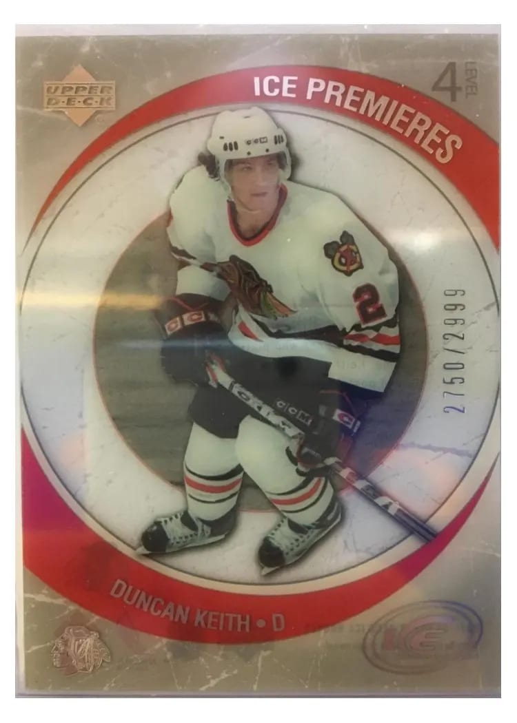 2005 Upper Deck Ice Duncan Keith #148 card