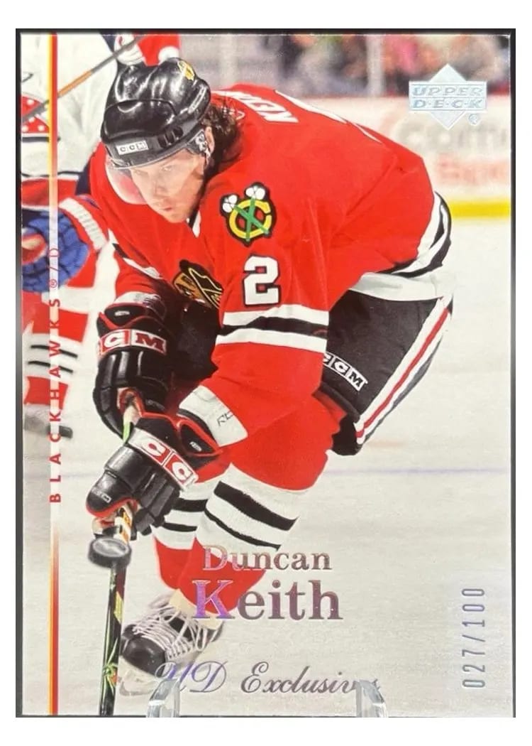 2007 Upper Deck Duncan Keith #32 card