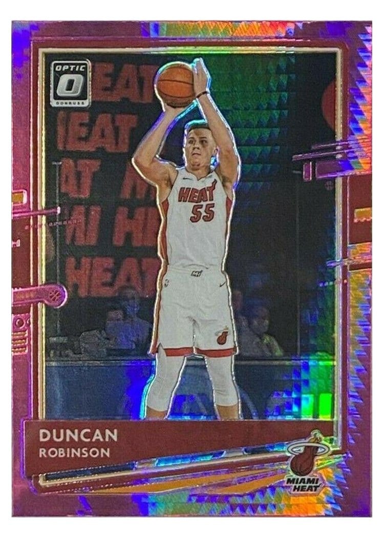 2020-21 Donruss Optic Base Set Duncan Robinson #48 card