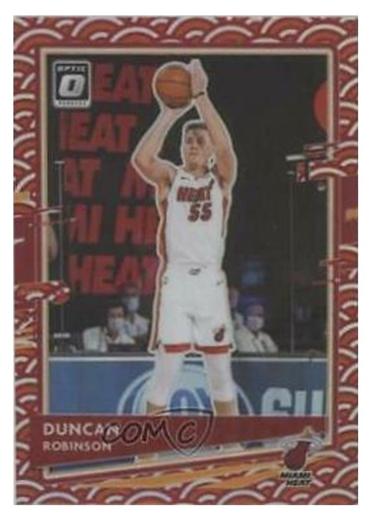 2020-21 Donruss Optic Base Set Duncan Robinson #48 card