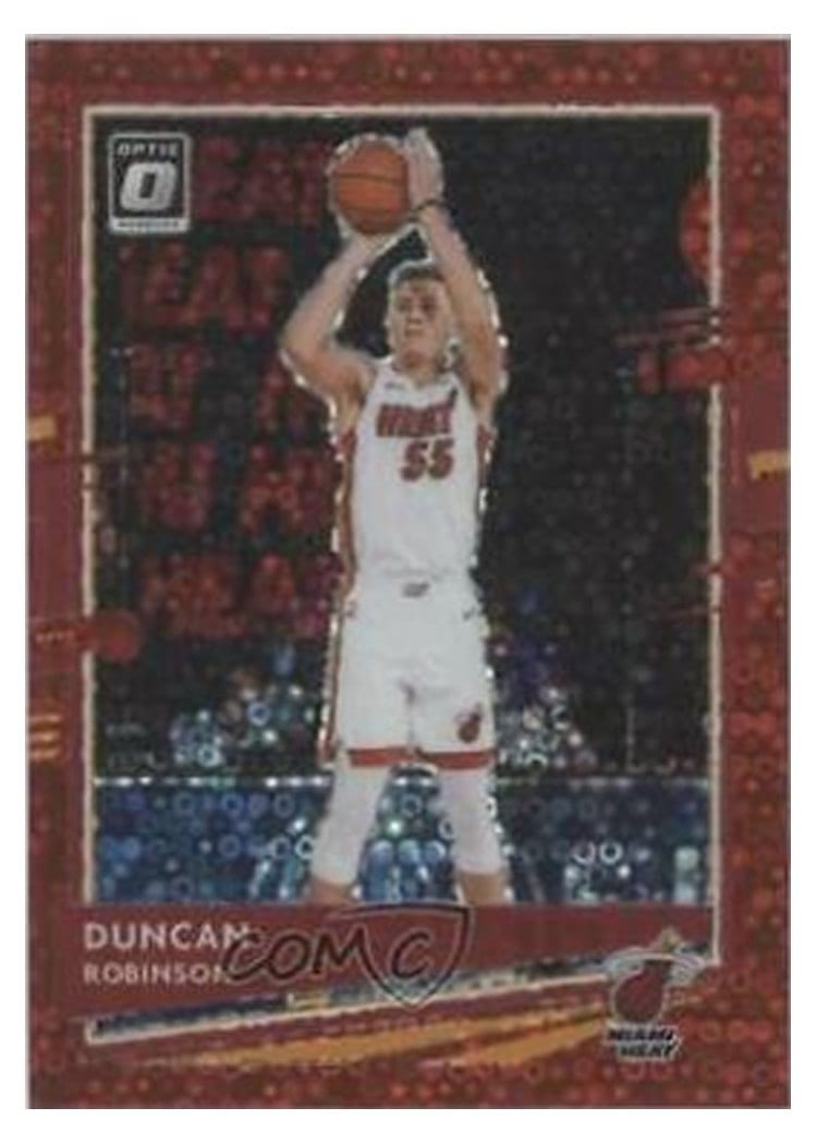 2020-21 Donruss Optic Base Set Duncan Robinson Fast Break Red #48 card