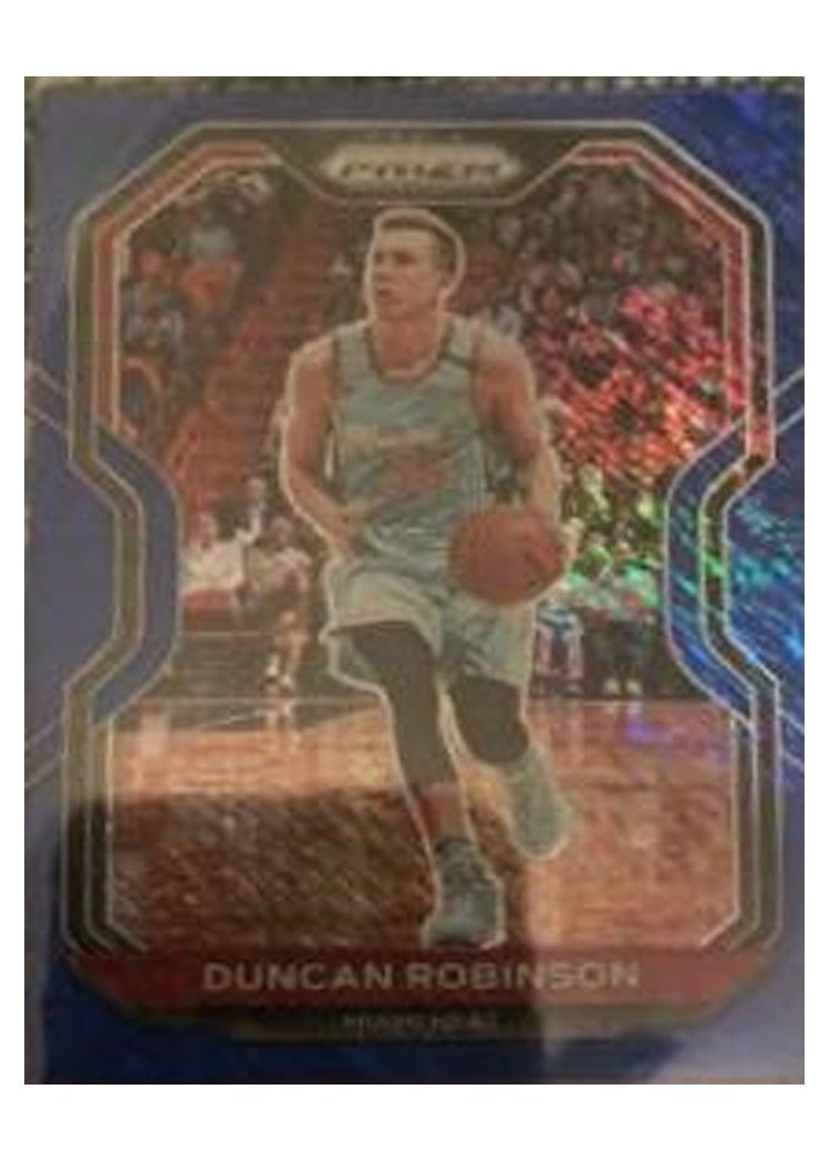 2020-21 Panini Prizm Base Set Duncan Robinson #181 card