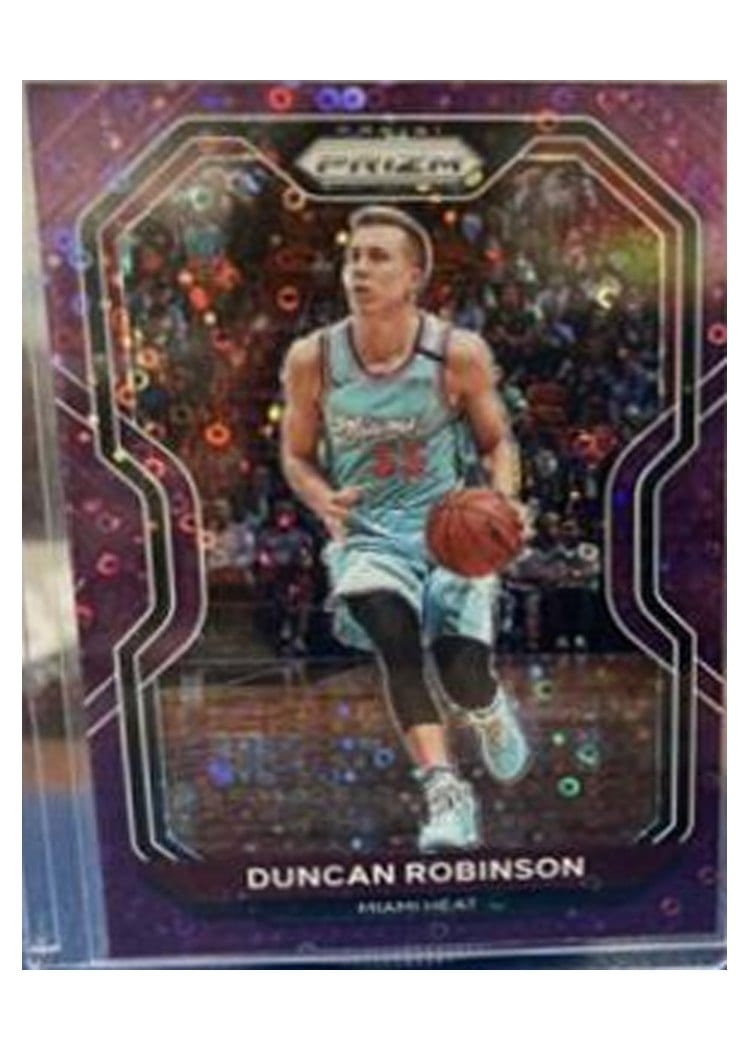 2020-21 Panini Prizm Base Set Duncan Robinson #181 card