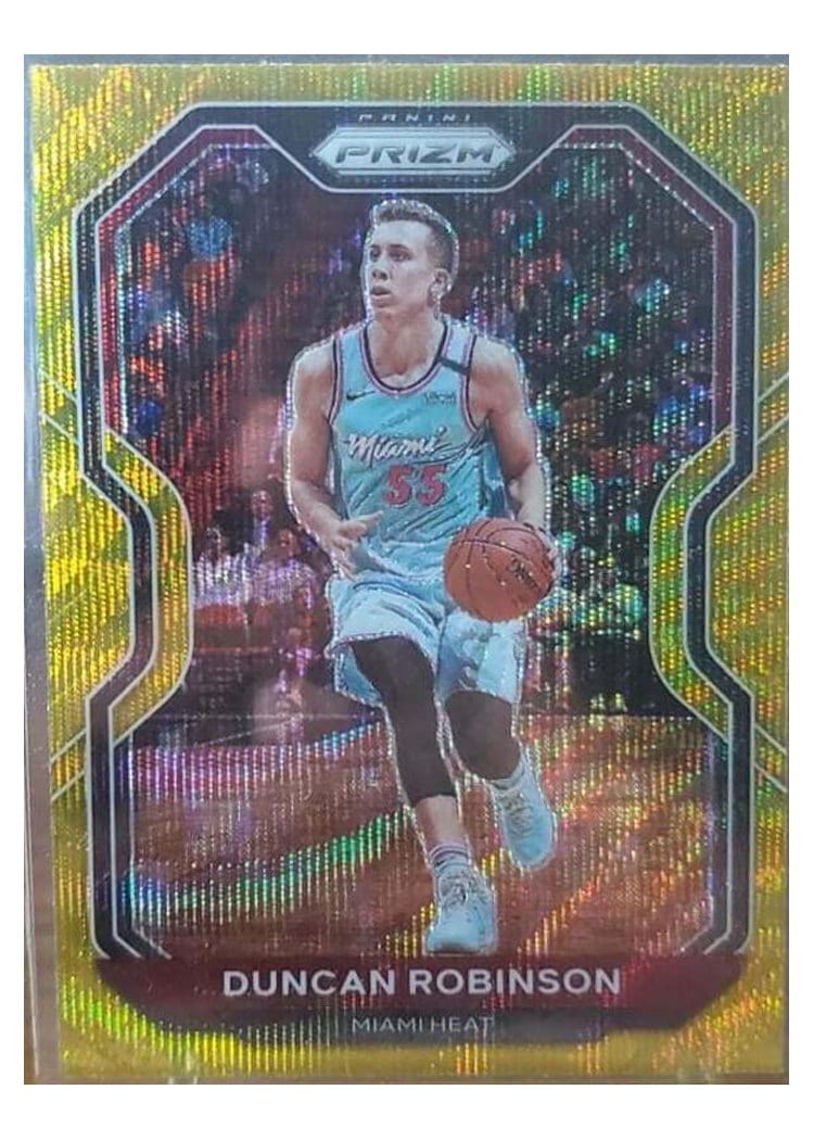 2020-21 Panini Prizm Base Set Duncan Robinson #181 card