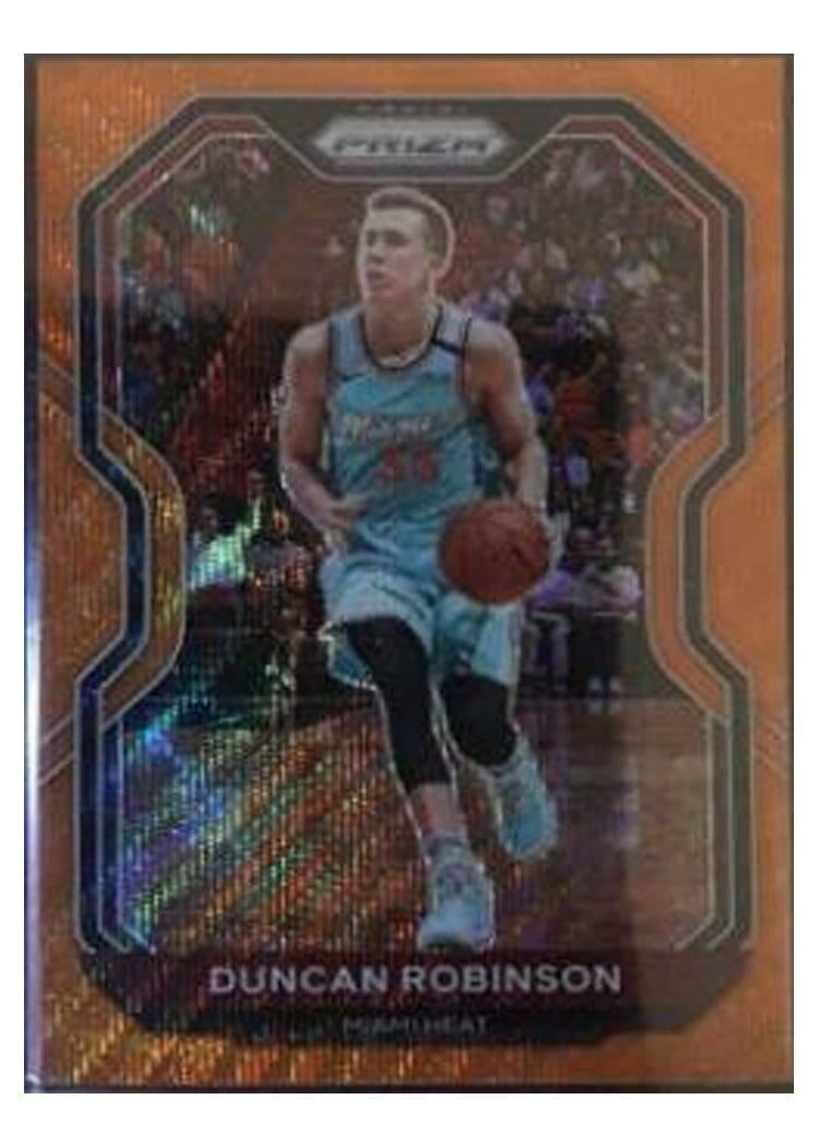 2020-21 Panini Prizm Base Set Duncan Robinson #181 card