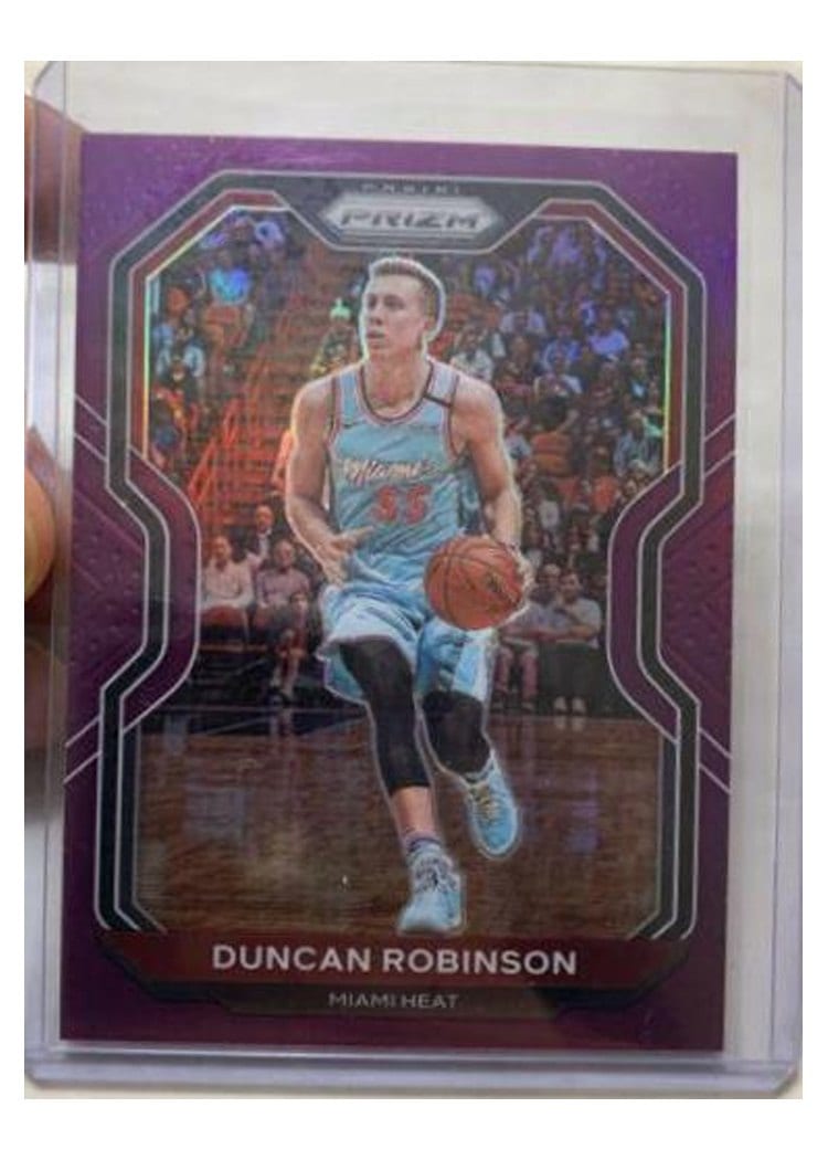 2020-21 Panini Prizm Base Set Duncan Robinson #181 card