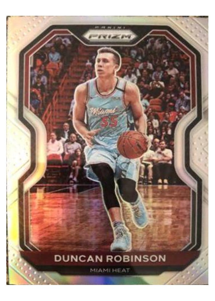 2020-21 Panini Prizm Base Set Duncan Robinson #181 card