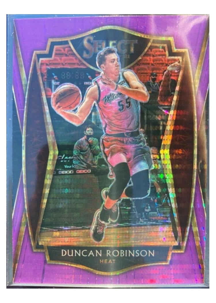 2020-21 Panini Select Base Set Duncan Robinson #154 card