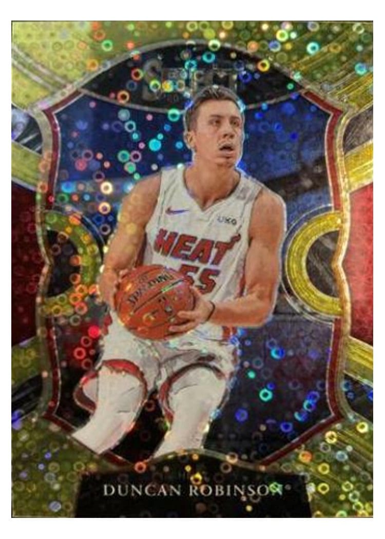 2020-21 Panini Select Base Set Duncan Robinson #30 card