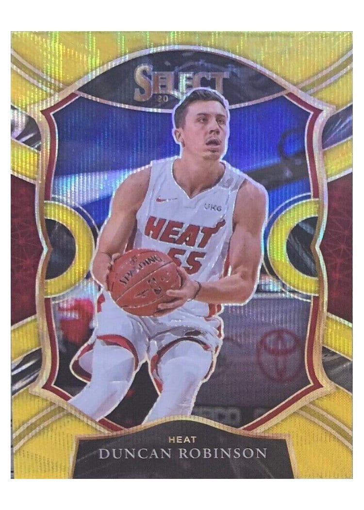 2020-21 Panini Select Base Set Duncan Robinson #30 card