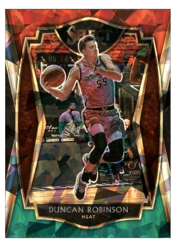 2020-21 Panini Select Base Set Duncan Robinson Red Prizm #30 card