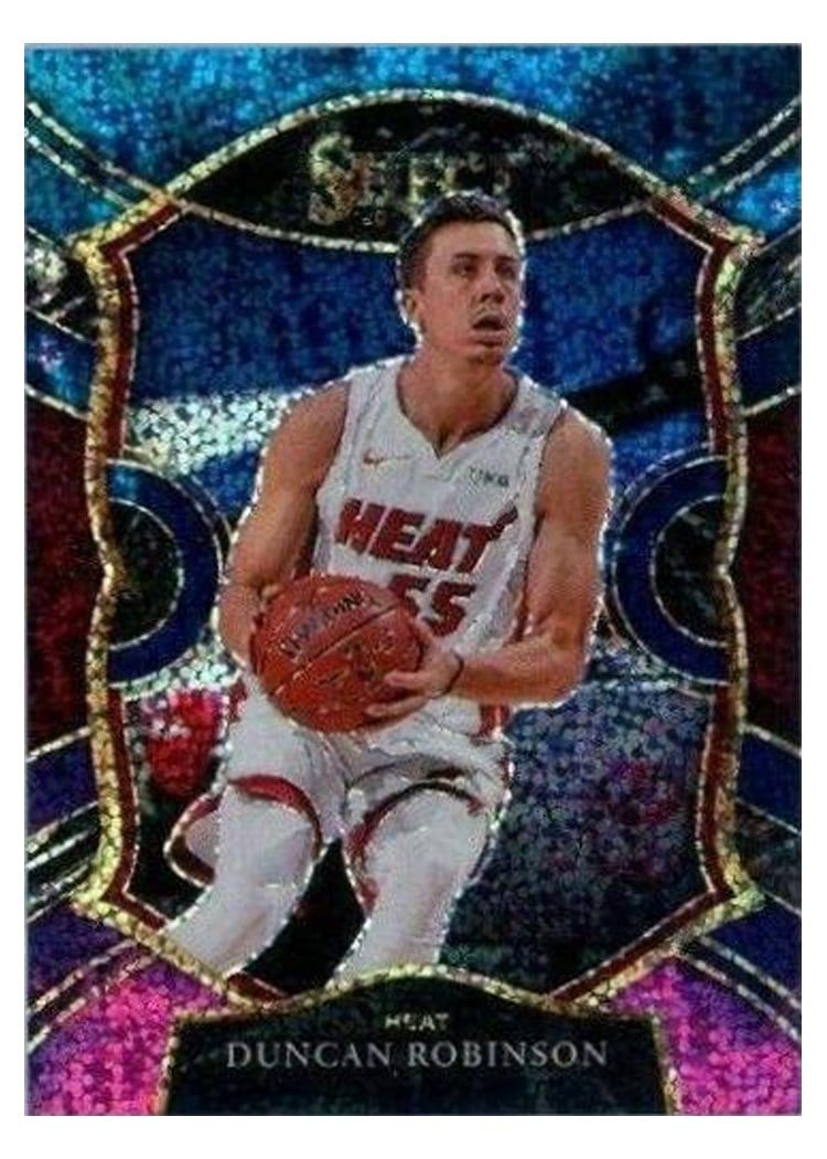 2020-21 Panini Select Base Set Duncan Robinson Cosmic #30 card