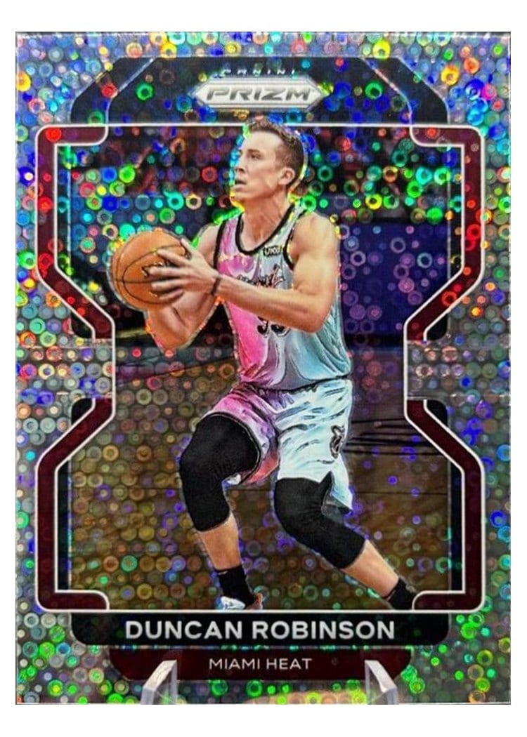 2021-22 Panini Prizm Base Set Duncan Robinson #81 card