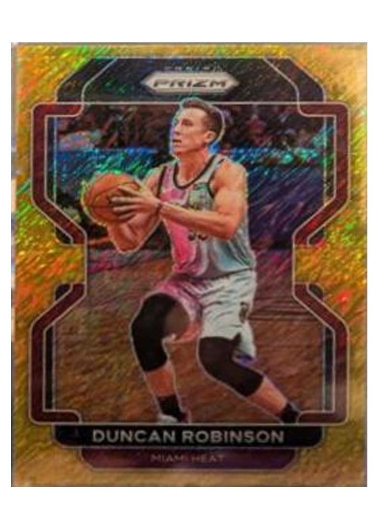 2021-22 Panini Prizm Base Set Duncan Robinson #81 card