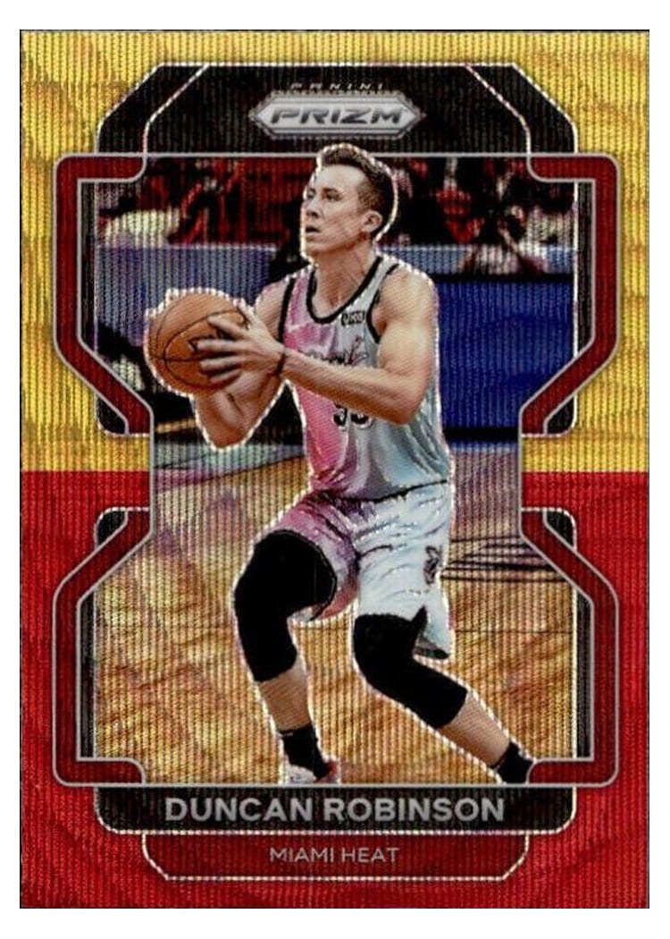 2021-22 Panini Prizm Base Set Duncan Robinson #81 card