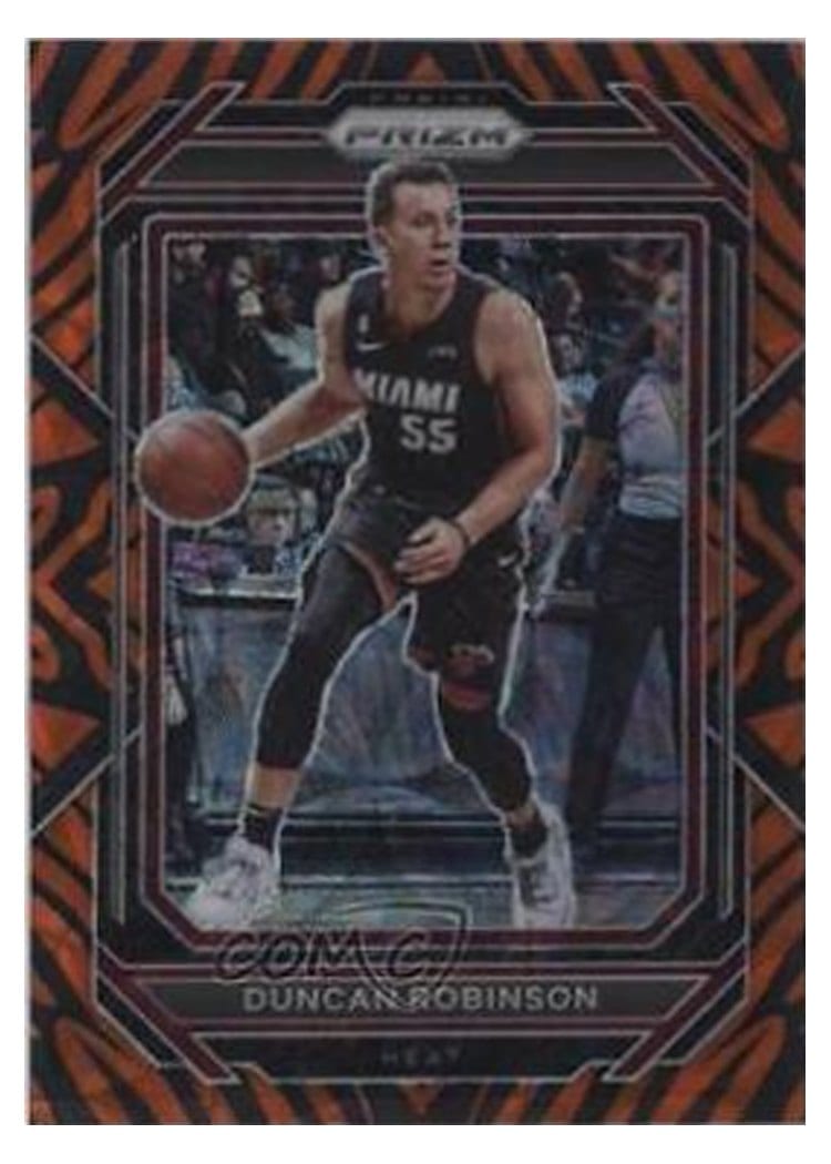 2022-23 Panini Prizm Base Set Duncan Robinson #168 card