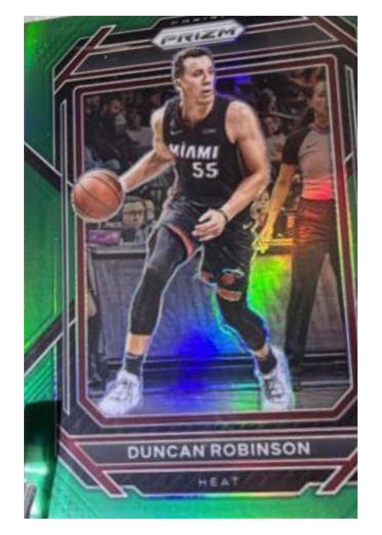 2022-23 Panini Prizm Base Set Duncan Robinson #168 card