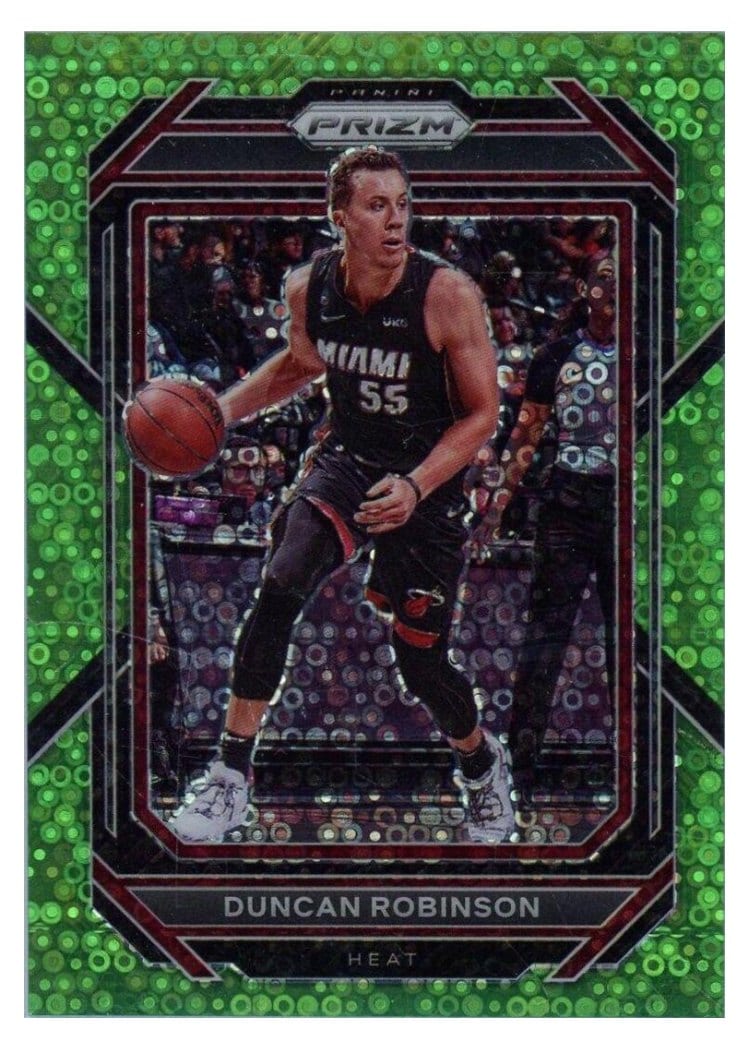 2022-23 Panini Prizm Base Set Duncan Robinson #168 card